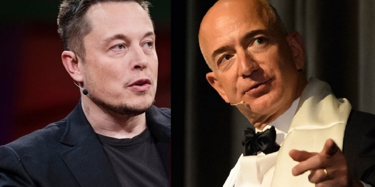 Elon Musk and Jeff Bezos