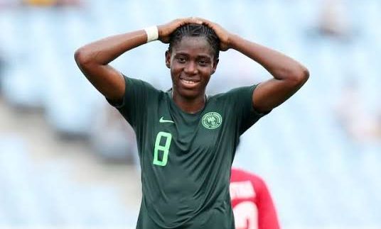 Oshoala win CAF woman player