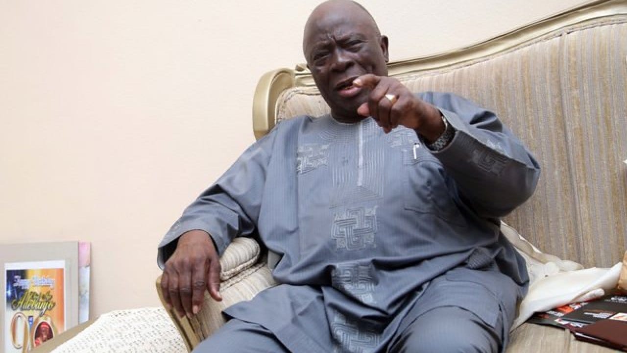 Afenifere leader, Ayo Adebanjo backs Southeast, gives reason