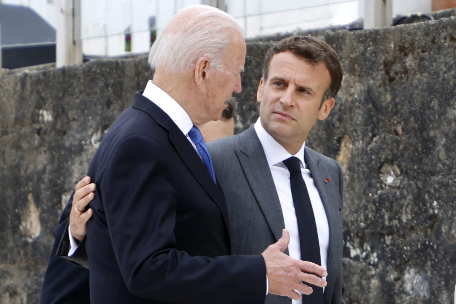 onversations between Biden, Macron revealed