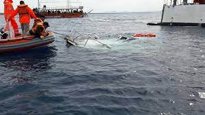 Two dead, many missing as boat sinks goods