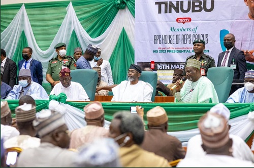 2023: Tinubu meets ex-APC Reps, sells aspiration