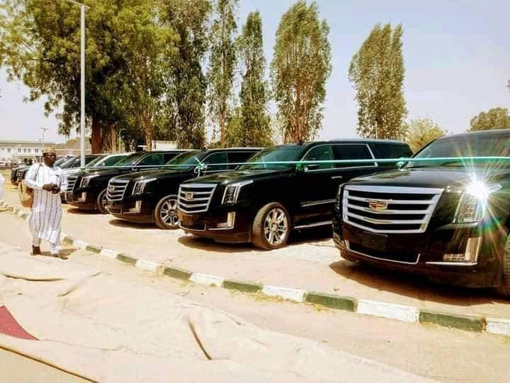 Governor Matawalle buys brand new expensive cars, Cadillac for 260 Zamfara traditional rulers