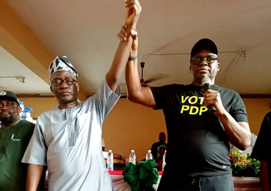 2023 election: Fayose endorses ex-deputy Eleka for Ekiti South Senatorial seat