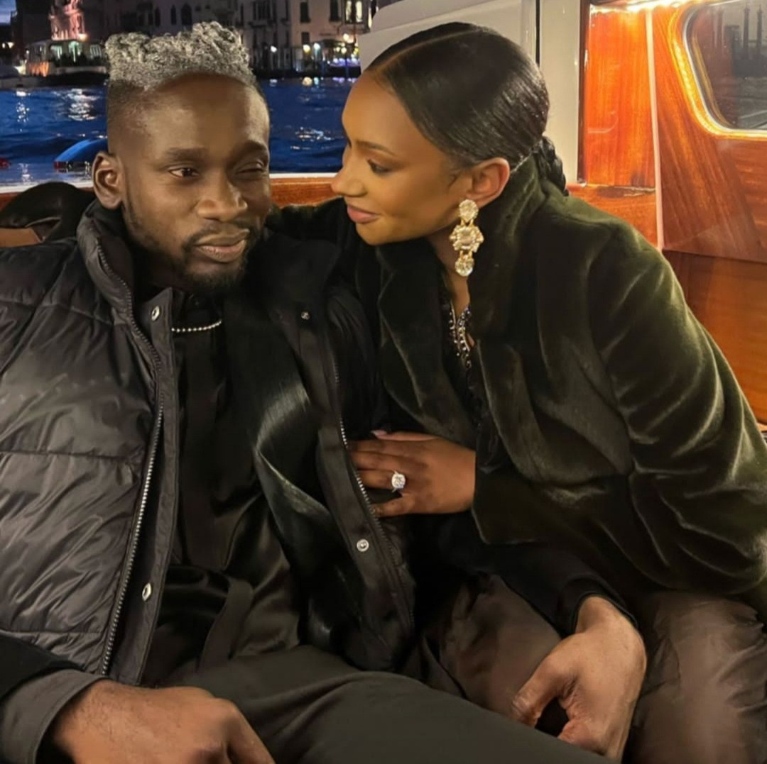 Mr Eazi gets £1000 engagement gift after proposing to Temi Otedola