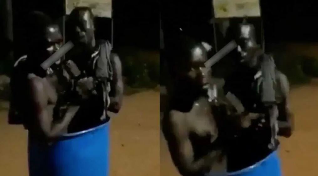 Thieves forced to sing praises to God after being caught stealing (video)