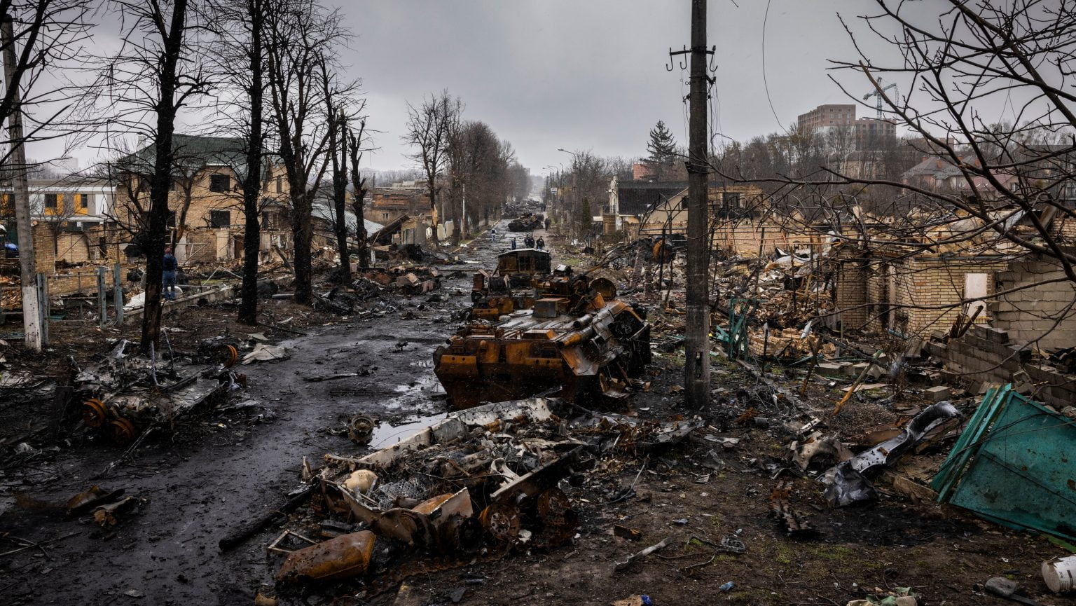 Vitali Klitschko cries out as explosions hit Kyiv