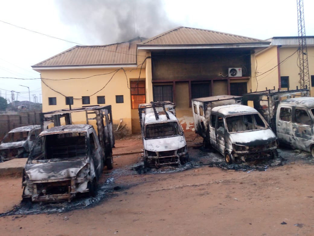 Arsonists burn down LG secretariat, Magistrate Court in Anambra