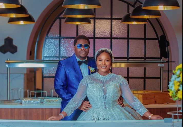 Comedian Mr Macaroni clears air on wedding photos