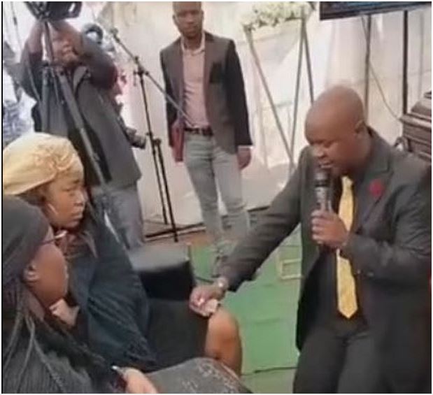 South African man goes viral after he proposed to his girlfriend at her father's funeral