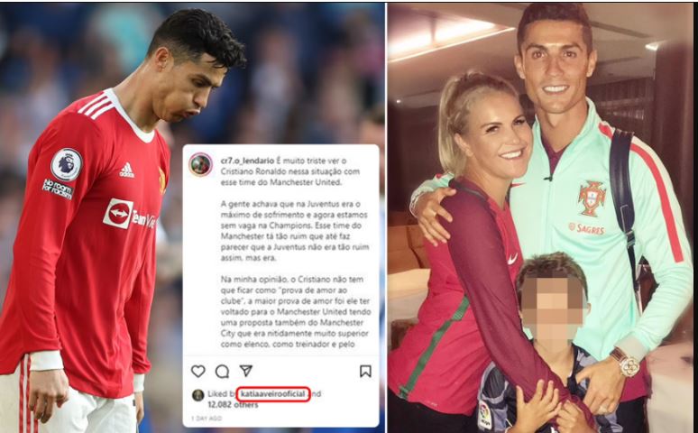 Cristiano Ronaldo's sister 'likes' Instagram post calling for him to quit Manchester United