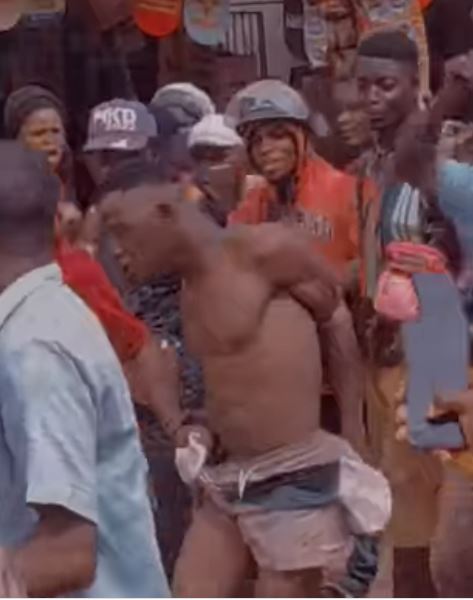 Suspected thief paraded in Akure (video)