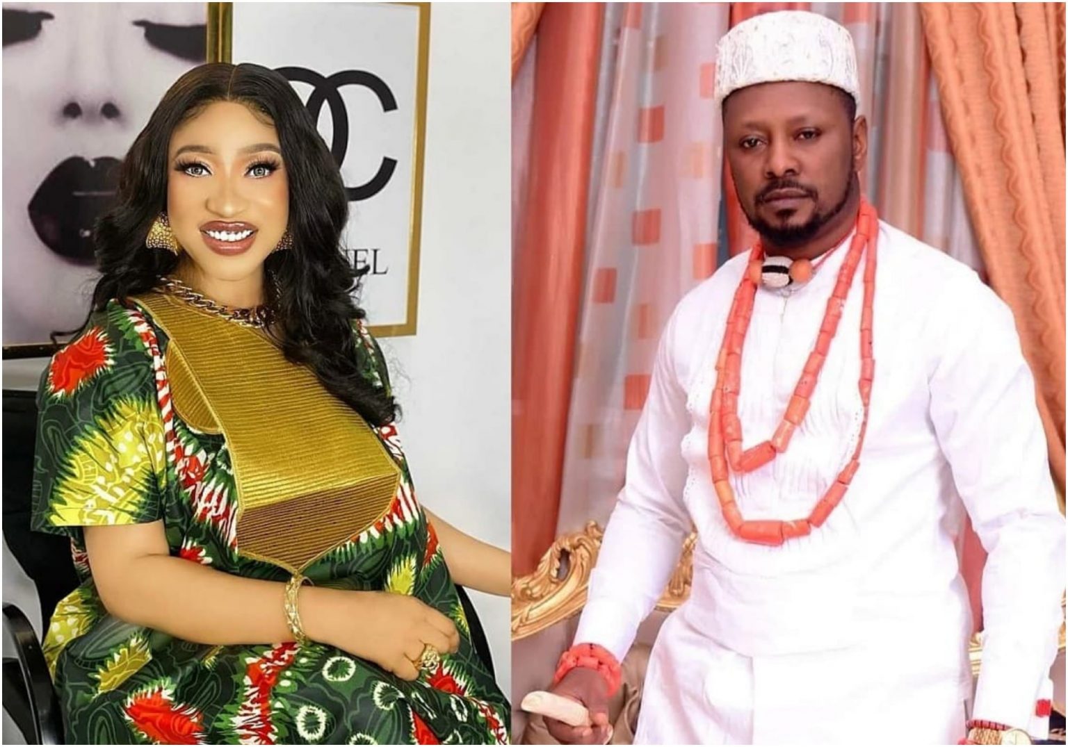 Tonto Dikeh mocks ex-lover, Prince kpokpogiri as FHA demolishes his N700m house