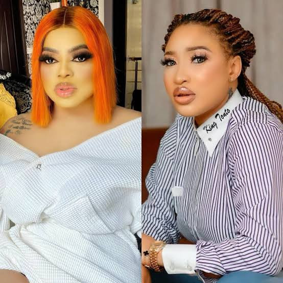 Bobrisky writes as he and Tonto Dikeh resume their beef