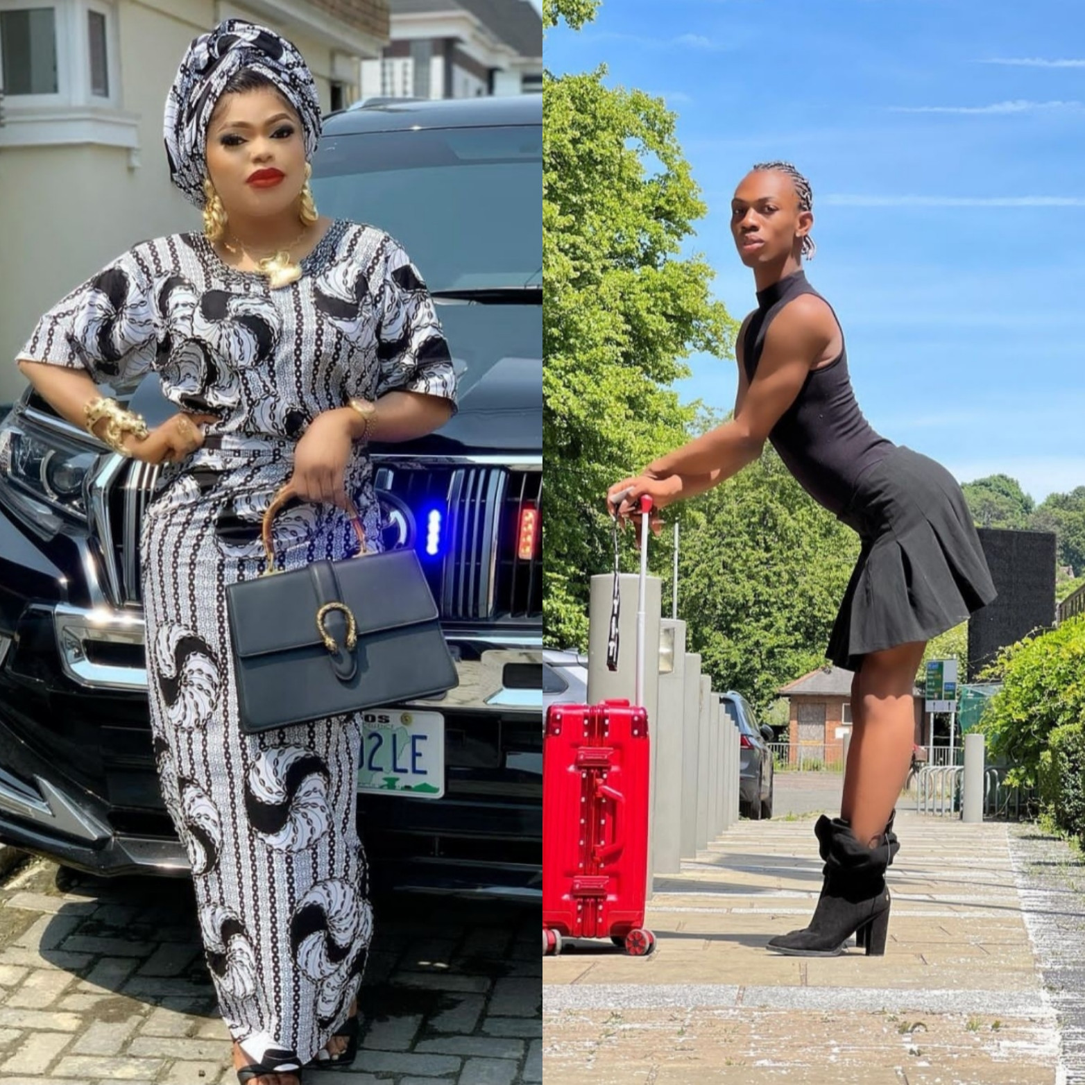 James Brown writes as he sends message to Bobrisky on his housewarming