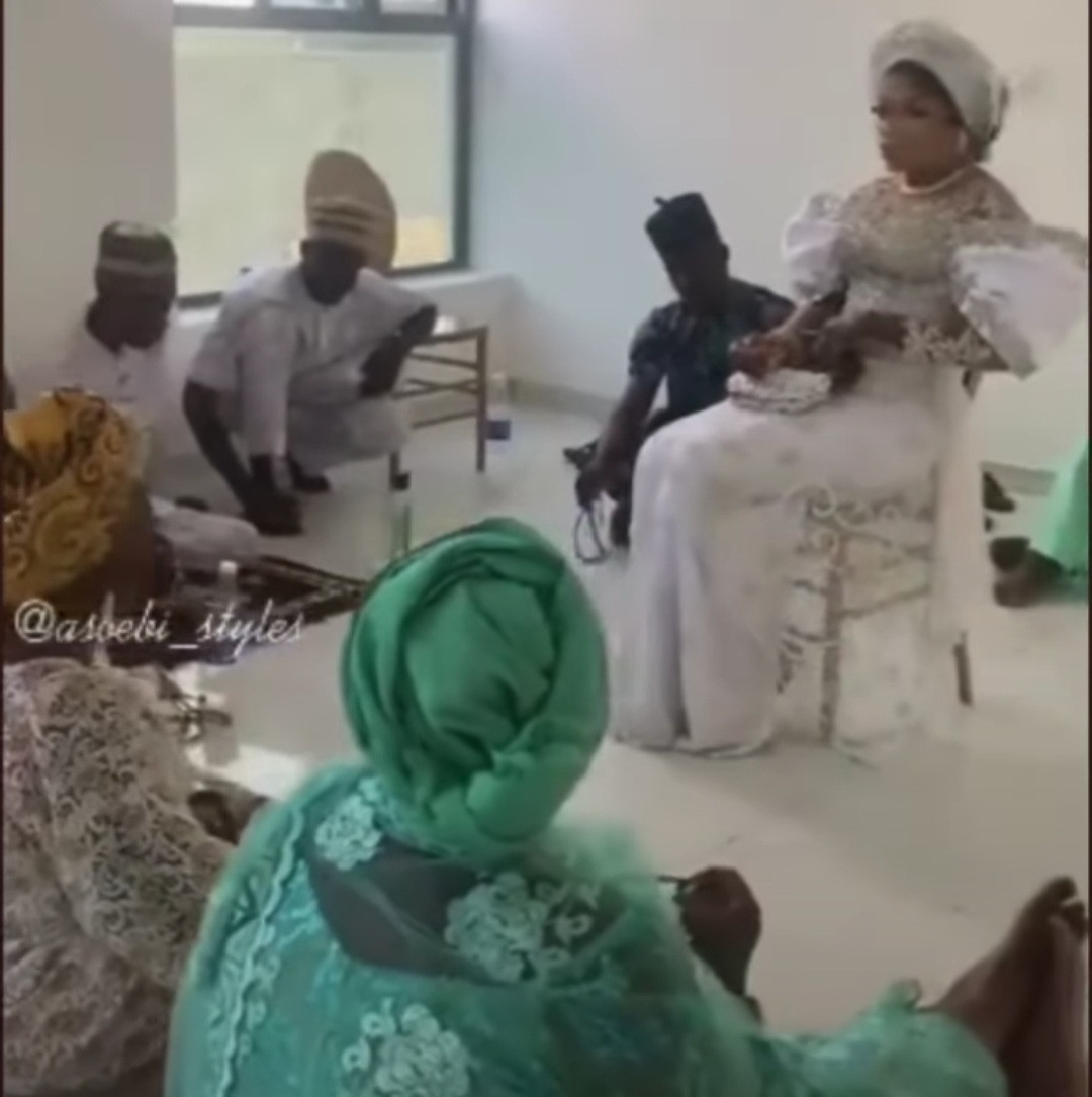 Muslim clerics pray for Bobrisky at the opening of his 'N400 million' Lagos home