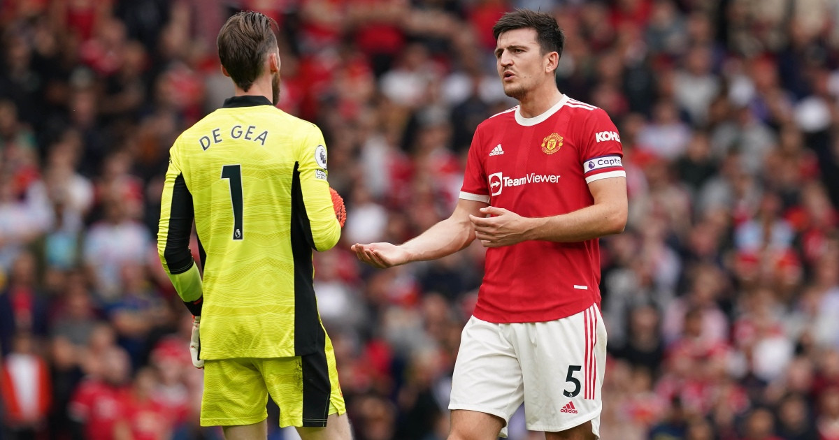 EPL: Maguire blames De Gea for his poor form