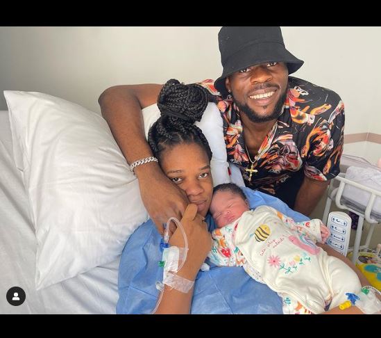 Super Eagles goalkeeper, Francis Uzoho welcomes second child, a baby girl