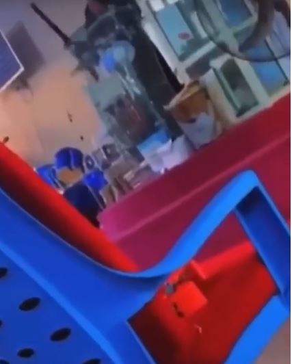 Nigerian Pastor shows up in church with a gun over present security issues (video)