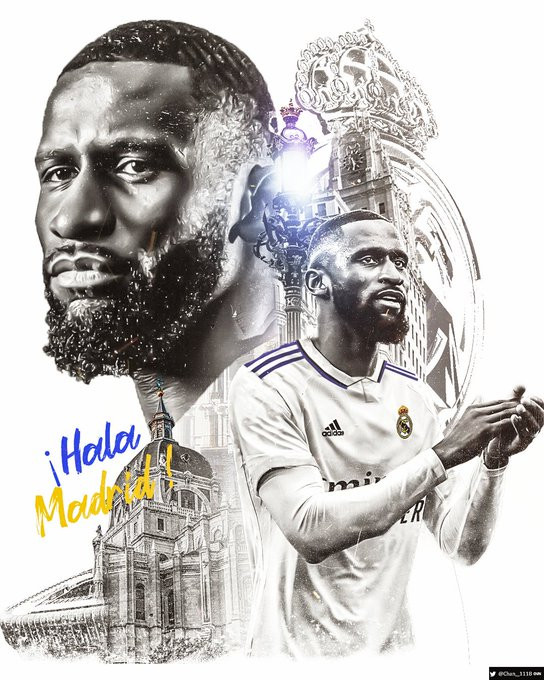 Real Madrid confirm the signing of Antonio Rudiger