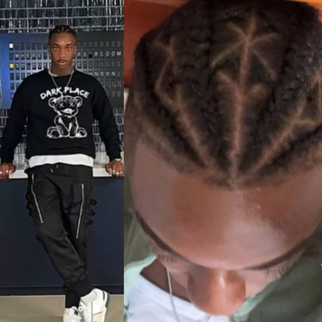 Trending voice note of Nigerian mom scolding her son who lives abroad for braiding his hair (video)