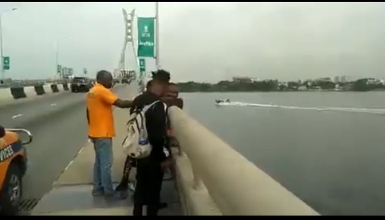 Man stopped from committing suicide on Lekki-Ikoyi Link Bridge