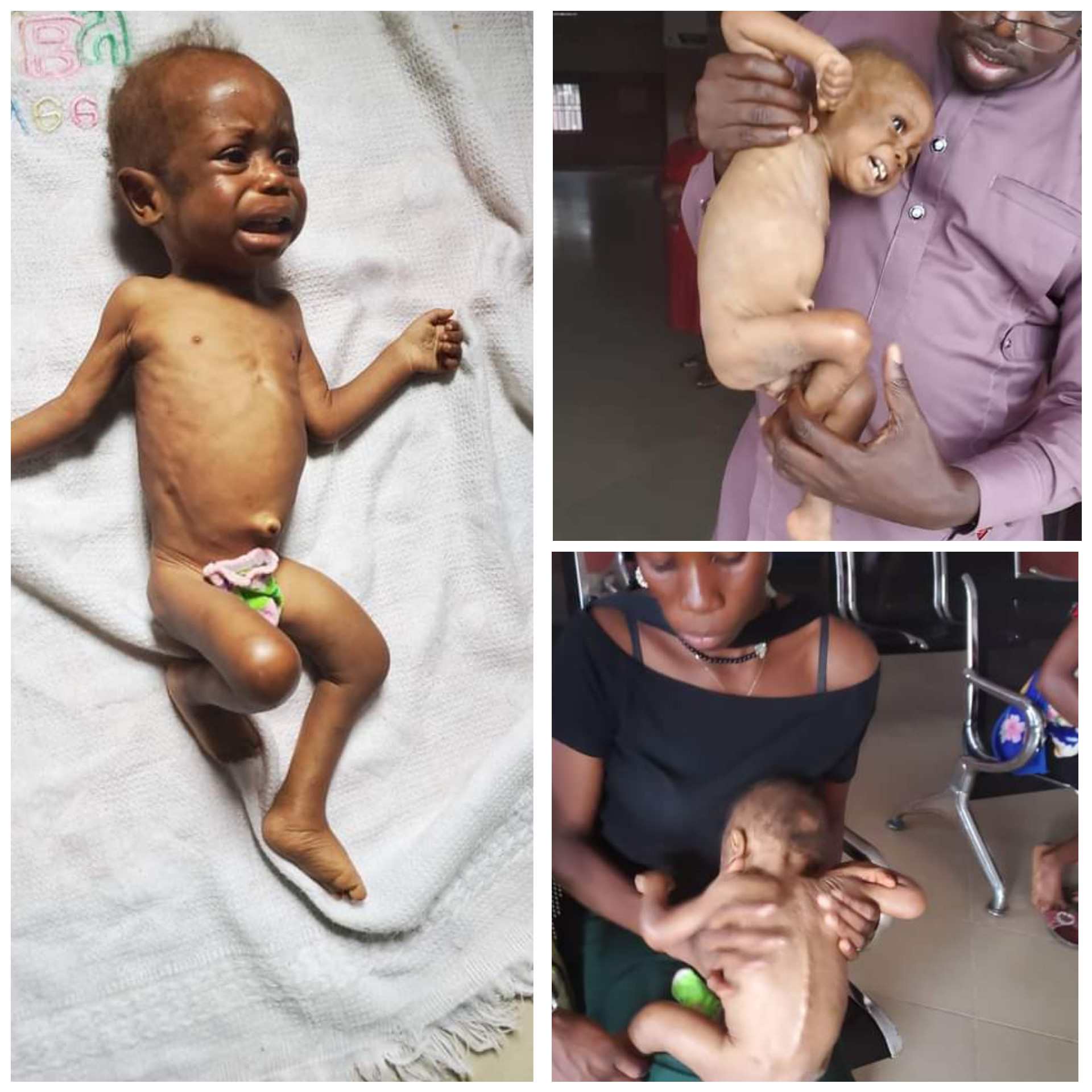 Akwa Ibom man throws his one-year-old son into bush during heavy rainfall, claims the child is possessed by demonic powers