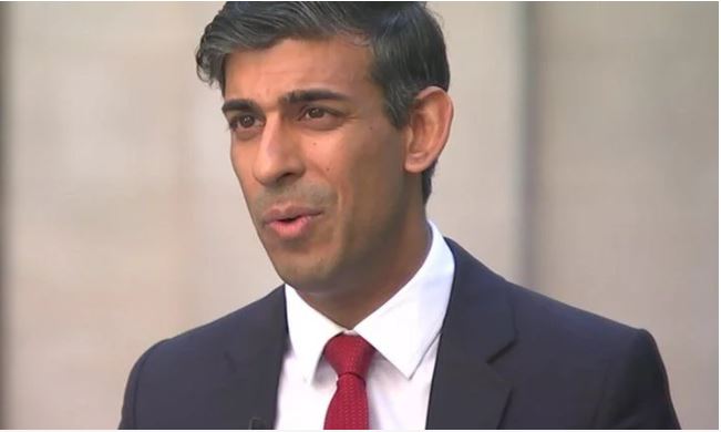 Ex-finance minister Sunak announces bid to succeed Boris Johnson