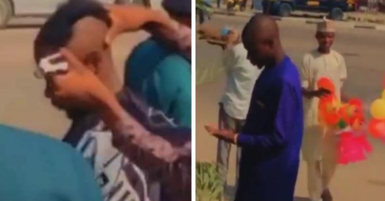 Kano Hisbah officials shave young man's hair for being 'unIslamic'