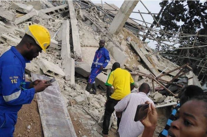 Another building collapses in Lagos