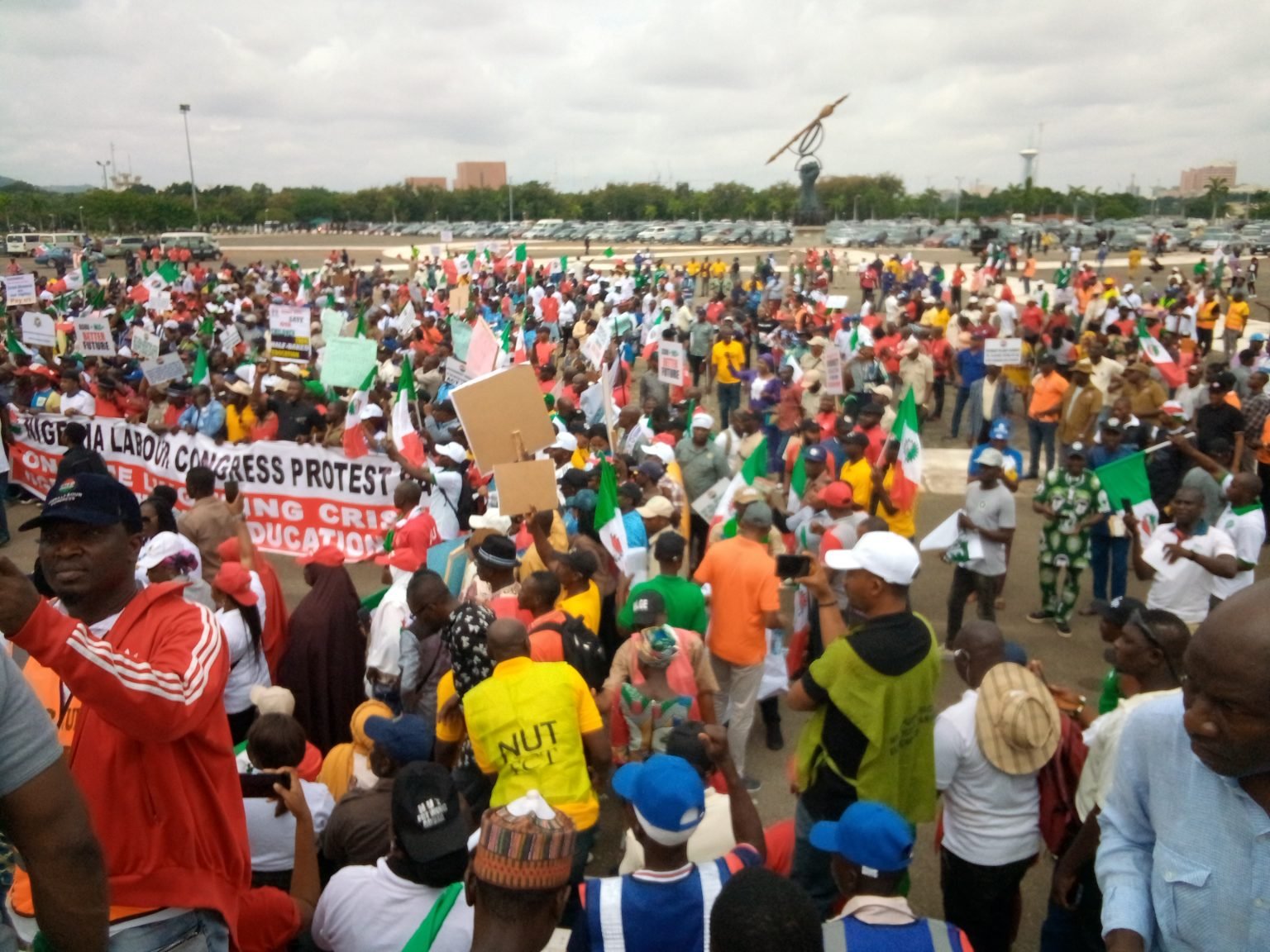 NLC takes protest to National Assembly