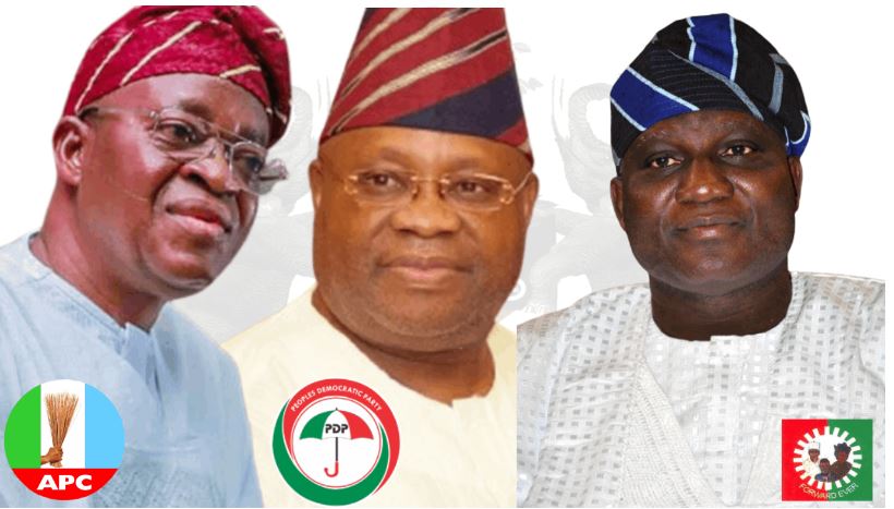 Osun Election: Egbedore, Ede North, Ejigbo, Irewole LGA results