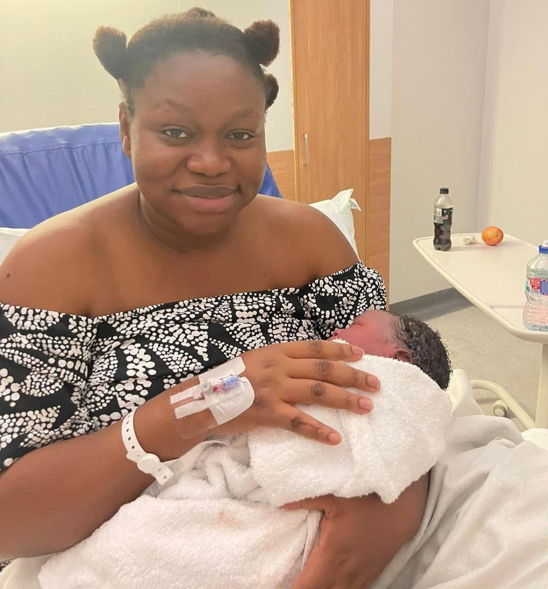 Actress, Ruth Kadiri Ezerika welcomes second child