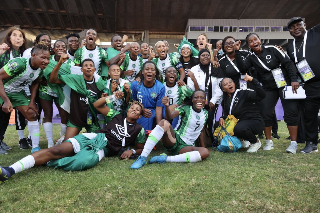 FIFA congratulates Super Falcons after qualifying for 2023 World Cup