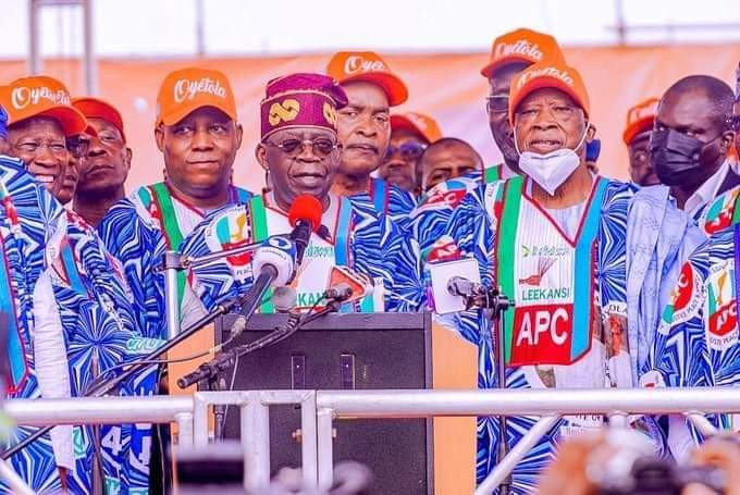 ‘They will labor till they die’- Tinubu hits PDP, LP at APC mega rally in Osun