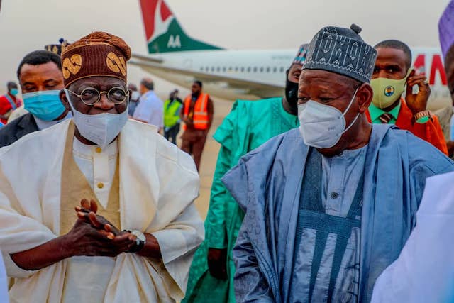 Tinubu has agreed to pick a Muslim deputy- Gov Ganduje