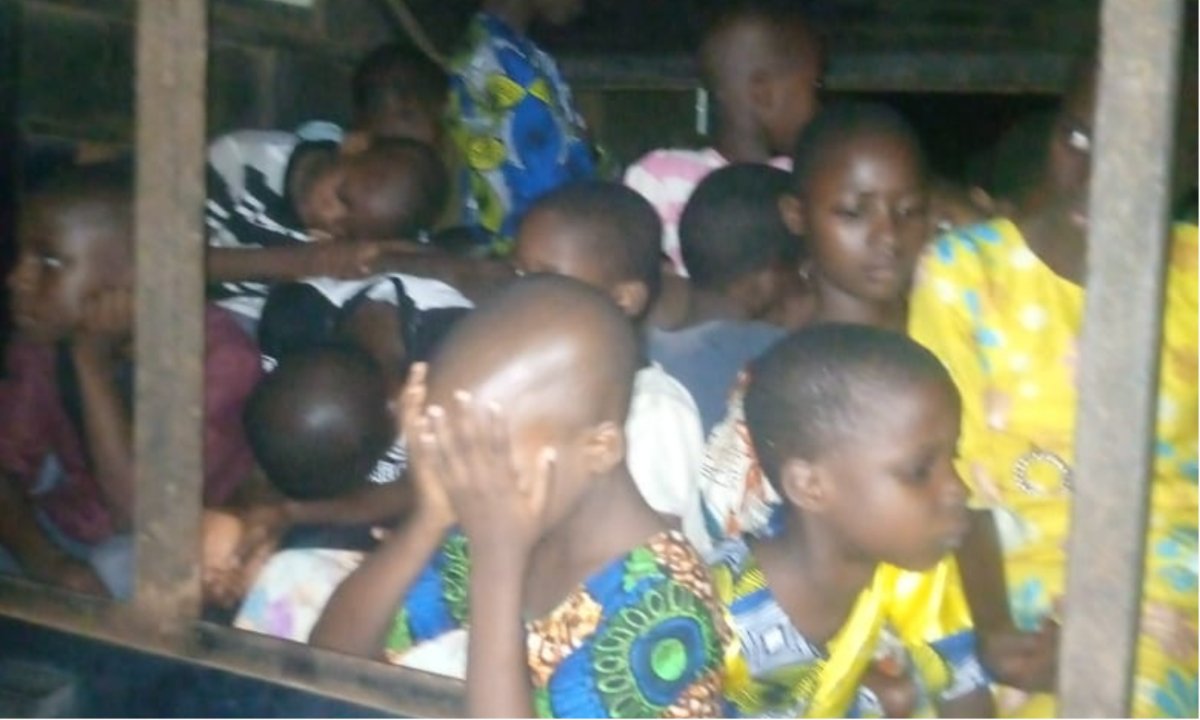 kidnapped children rescued from underground of Church in Ondo