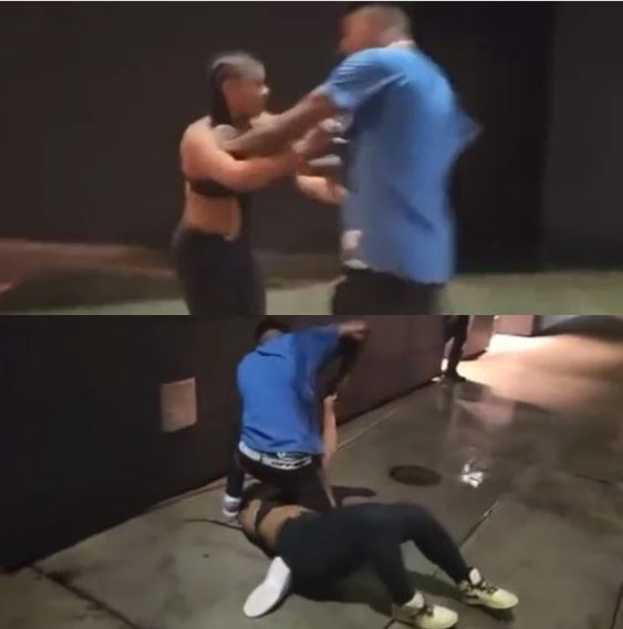 Blueface physically fights girlfriend Chrisean Rock in public (video)