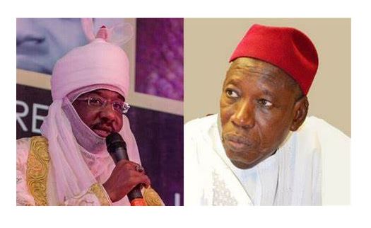 Sanusi and Ganduje meet in Abuja airport two years after dethronement