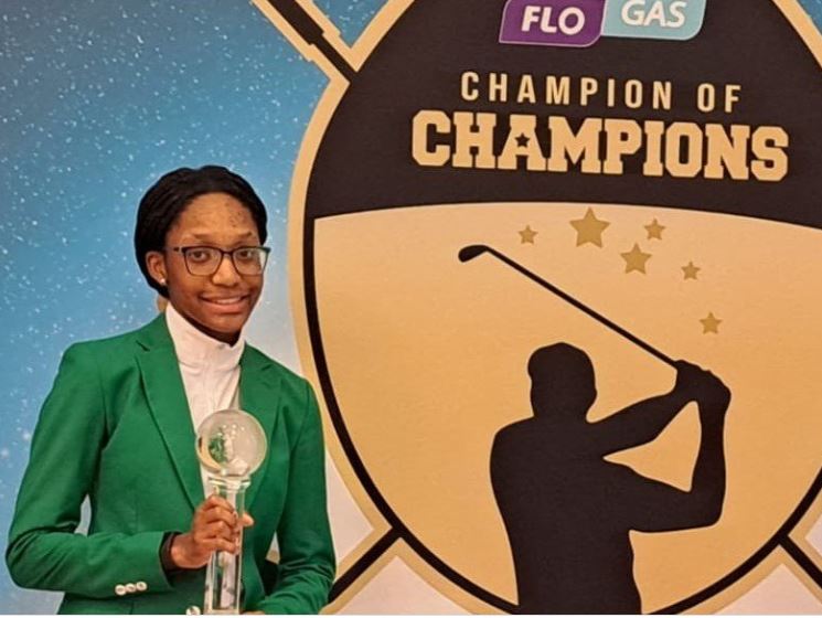 Buhari congratulates teen sensation Iyeneobong Essien on golf championship feat