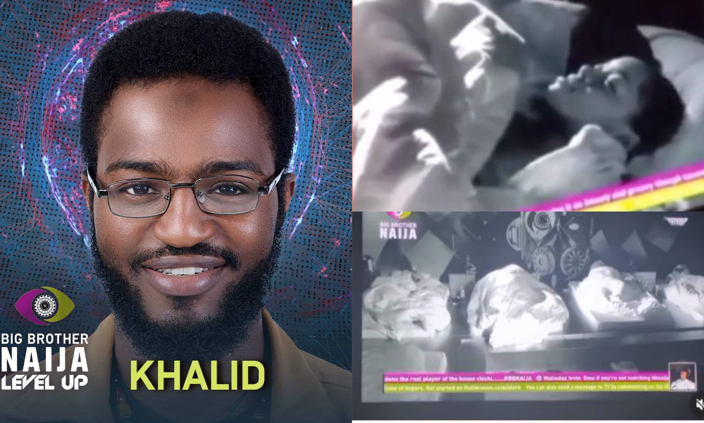 It was just aggressive kissing - BBNaija star Khalid denies having s*x with Daniella in Big Brother House, says his body is a ‘temple'