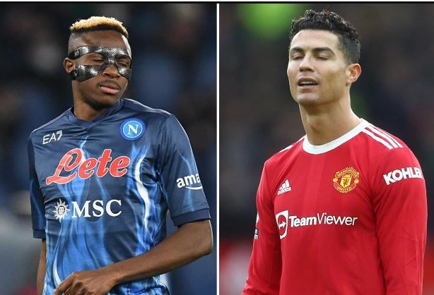 Cristiano Ronaldo's agent Jorge Mendes 'in talks with Napoli to agree a loan move that could see Victor Osimhen head in the opposite direction for £84.5m'