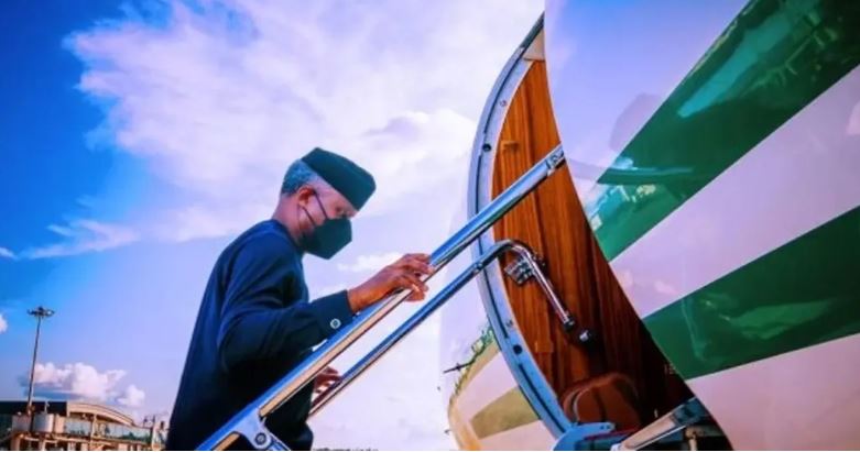 Osinbajo jets out of Nigeria