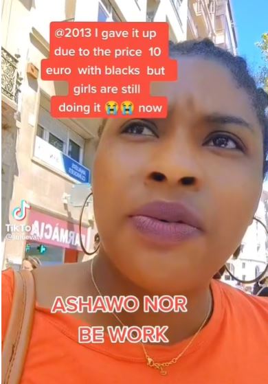 Nigerian lady narrates how she turned around her life for good after she stopped being a prostitute who was paid €10 per client (video)