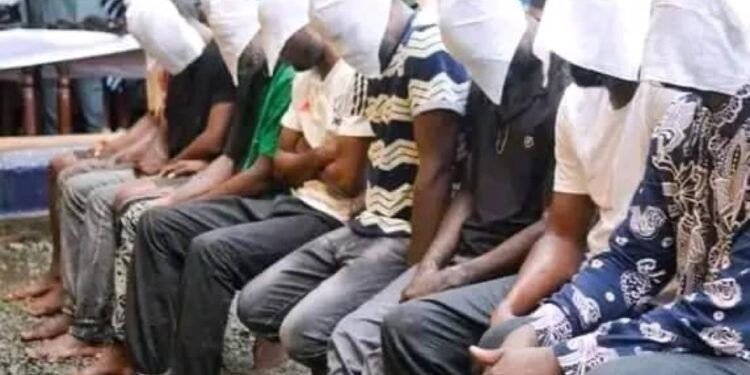 Ex-DSS operative, nine others arrested for bullion van robbery in Abia