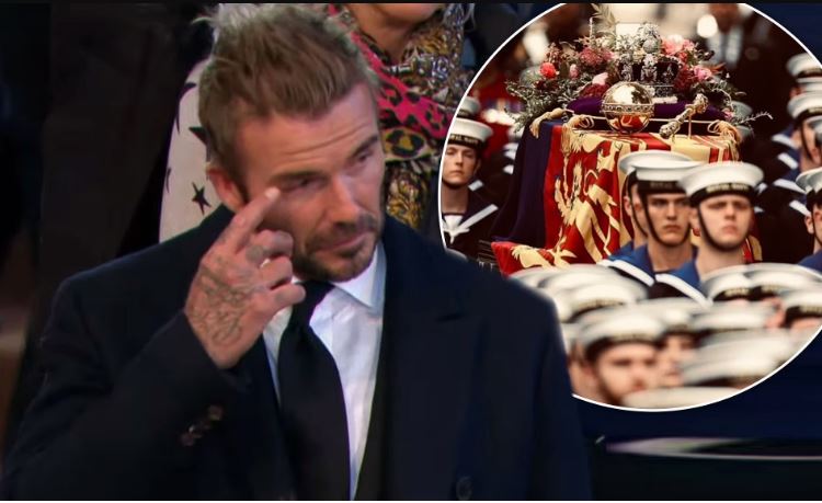 David Beckham shares a moving tribute to The Queen following her funeral