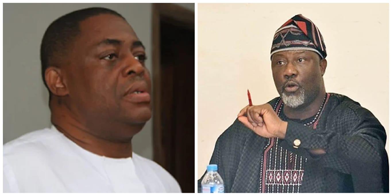 2023: Dino Melaye, Fani-Kayode fight dirty over Tinubu, Atiku