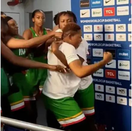 Mali women’s basketball players fight following loss (video)