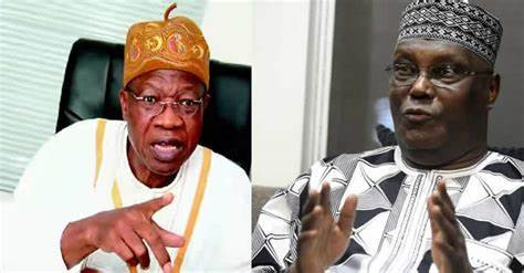 You told a tsunami of a lie, this current administration came into power without a single sheet of policy document - Atiku replies Lai Mohammed