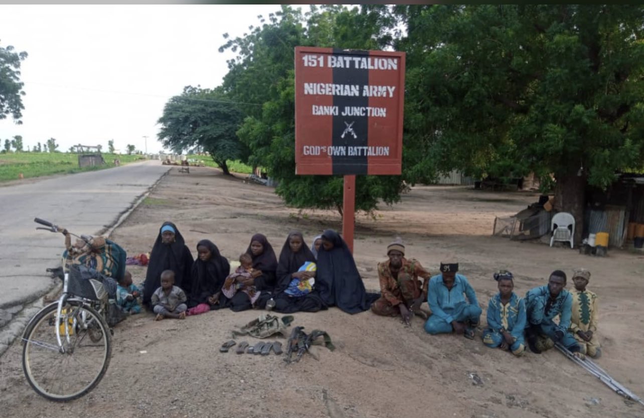 17 Boko Haram terrorists, family members surrender